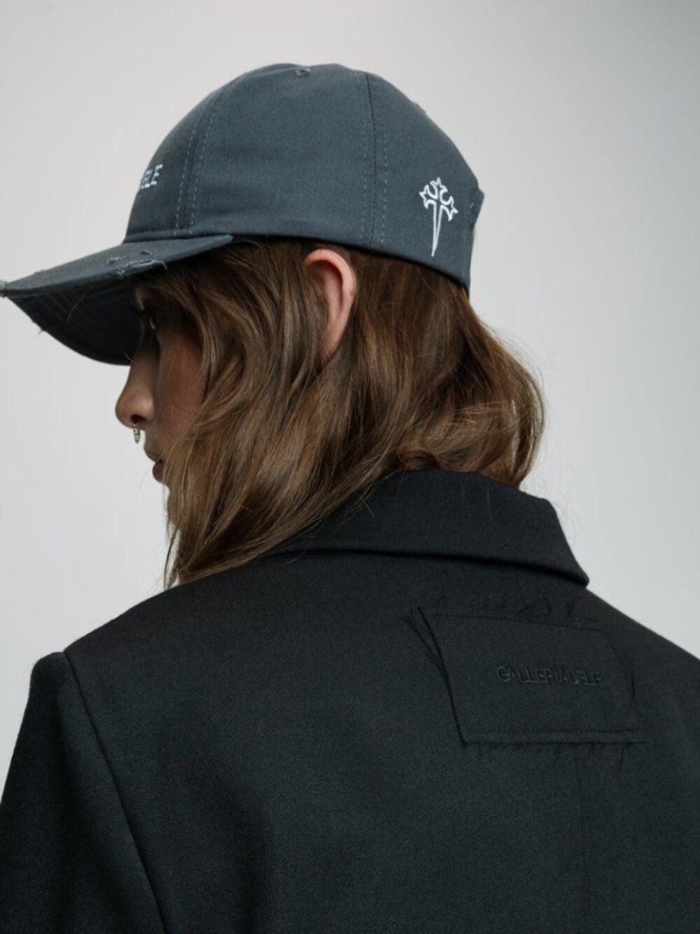 GALLERIADELE distressed dad cap